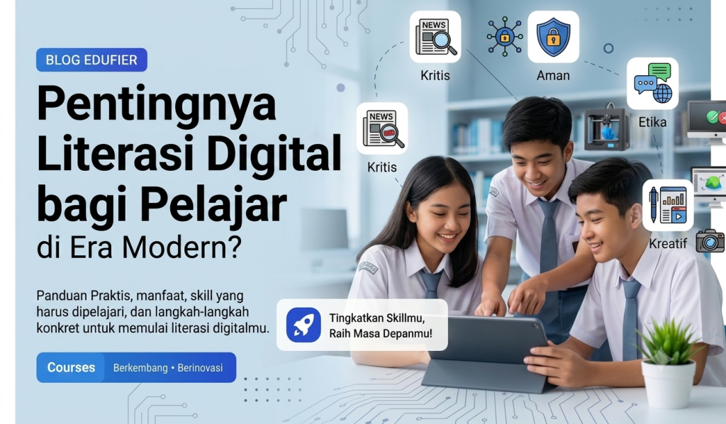 Pentingnya literasi digital bagi pelajar di era modern